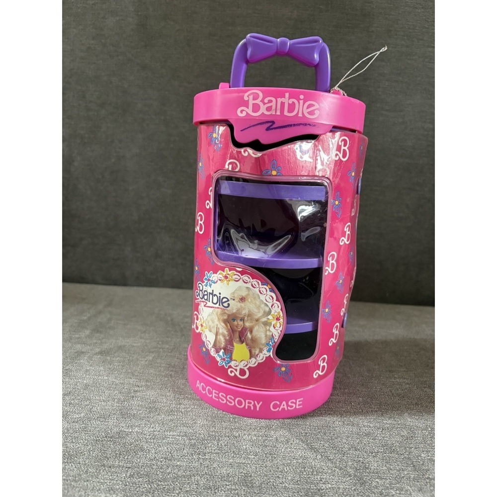 Vintage 1991 Barbie Accessory Case, Good Used Condition